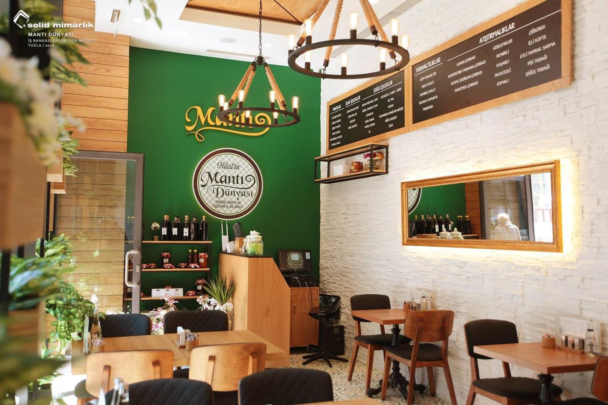 Cafe restaurant proje görseli