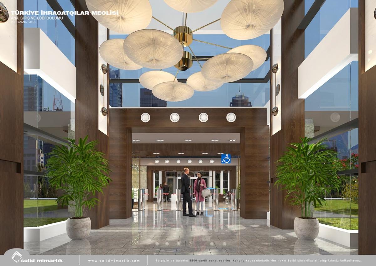 Solid Mimarlık | Türkiye İhracatçılar Meclisi Girişi