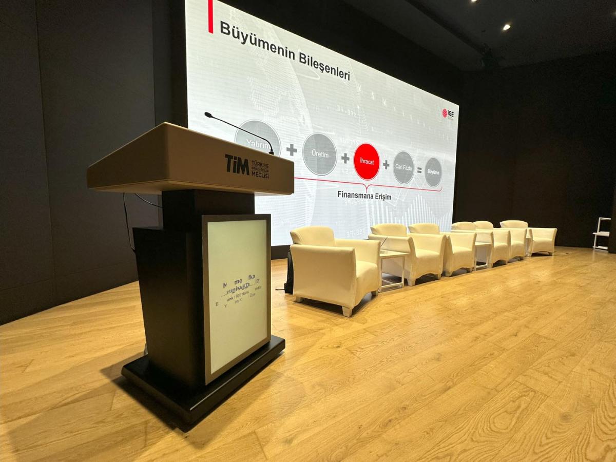 Solid Mimarlık | Türkiye İhracatçılar Meclisi – Konferans Salonu