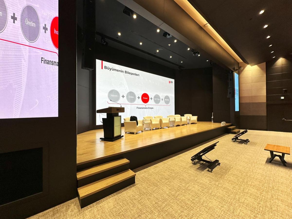 Solid Mimarlık | Türkiye İhracatçılar Meclisi – Konferans Salonu
