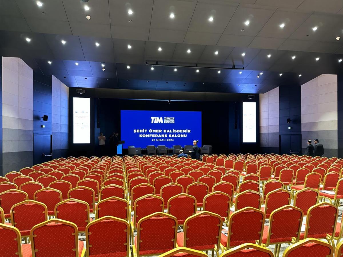 Solid Mimarlık | Türkiye İhracatçılar Meclisi – Konferans Salonu